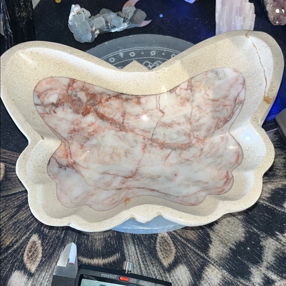 Other - Onyx and marble butterfly bowl